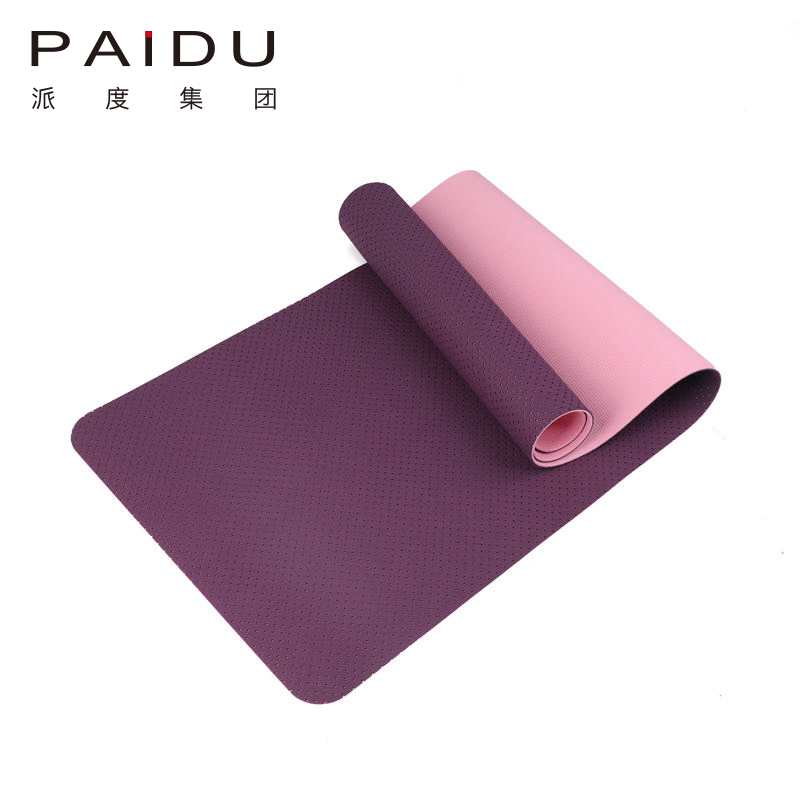High Quality Eco-Friendly Holey TPE Yoga Mats - Wholesale Prices | Paidu Supplier