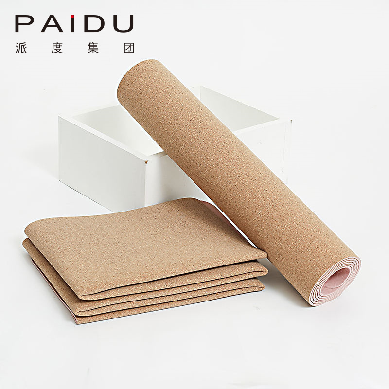 Custom Cork TPE Folding Yoga Mat - Personalized Comfort for | Paidu Supplier