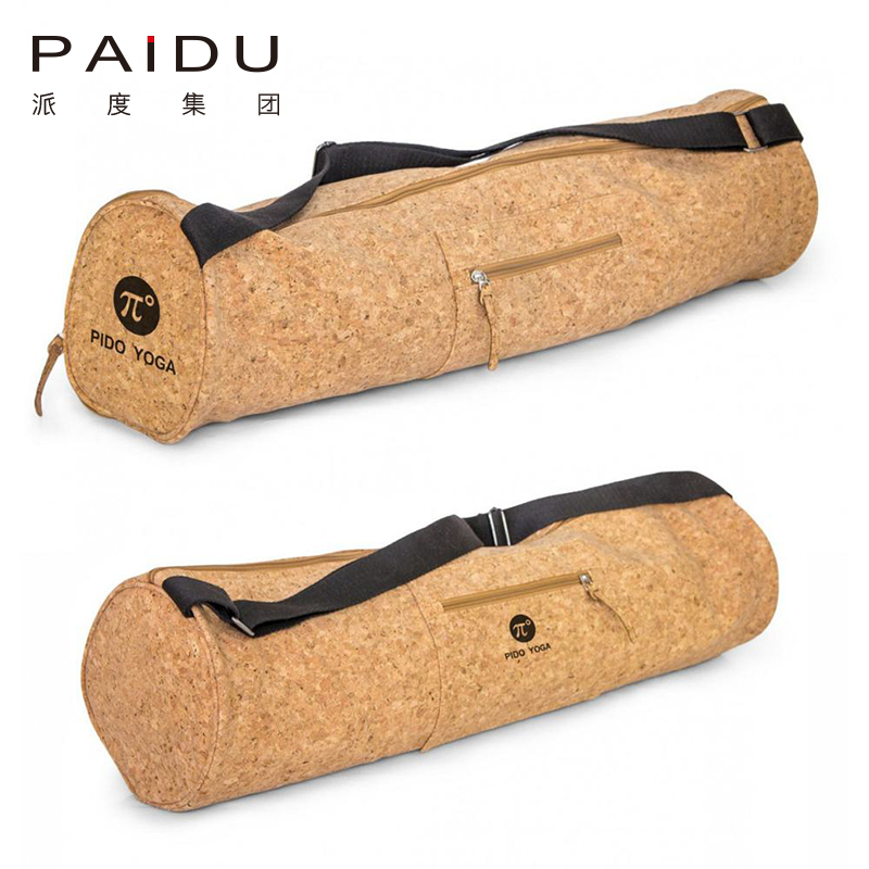 Paidu Manufacturer Eco-Friendly Quality Cork Yoga Bag For Packing Manufacturer