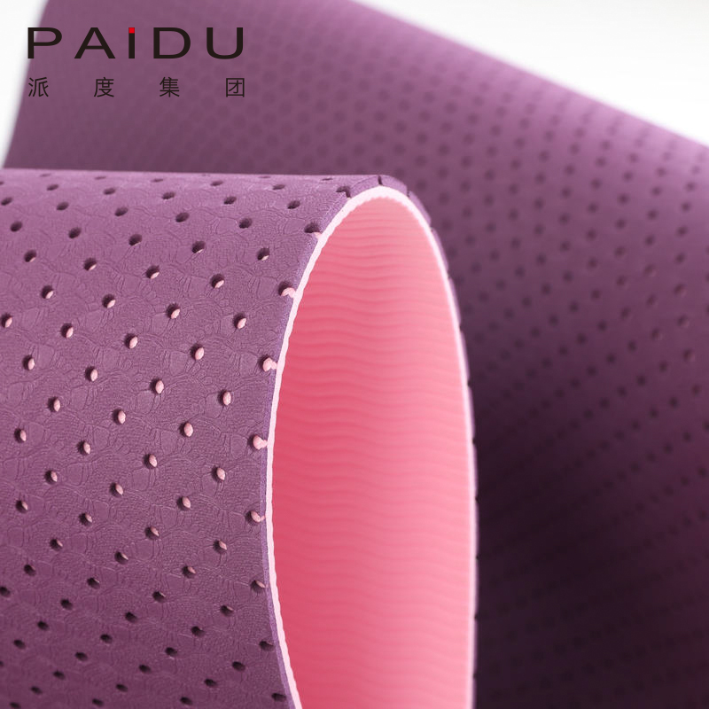 High Quality Eco-Friendly Holey TPE Yoga Mats - Wholesale Prices | Paidu Supplier