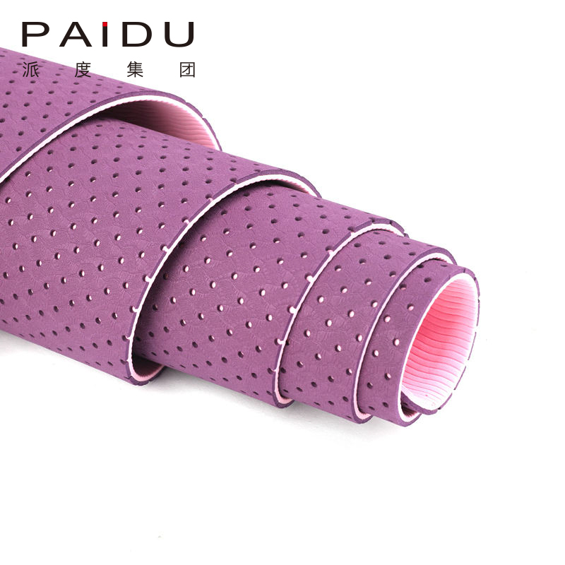 High Quality TPE Holey Fitness Yoga Mat ODM&OEM | Paidu Supplier