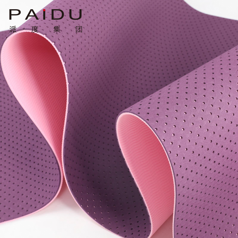 Premium TPE Holey Fitness Yoga Mat Wholesale | Paidu Supplier