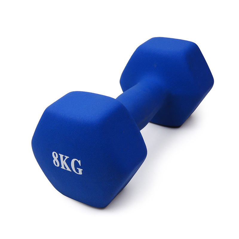 Dip Plastic Dumbbell Lady Fitness Home Solid Iron Small Dumbbell Strength Training Equipment - Paidu Group
