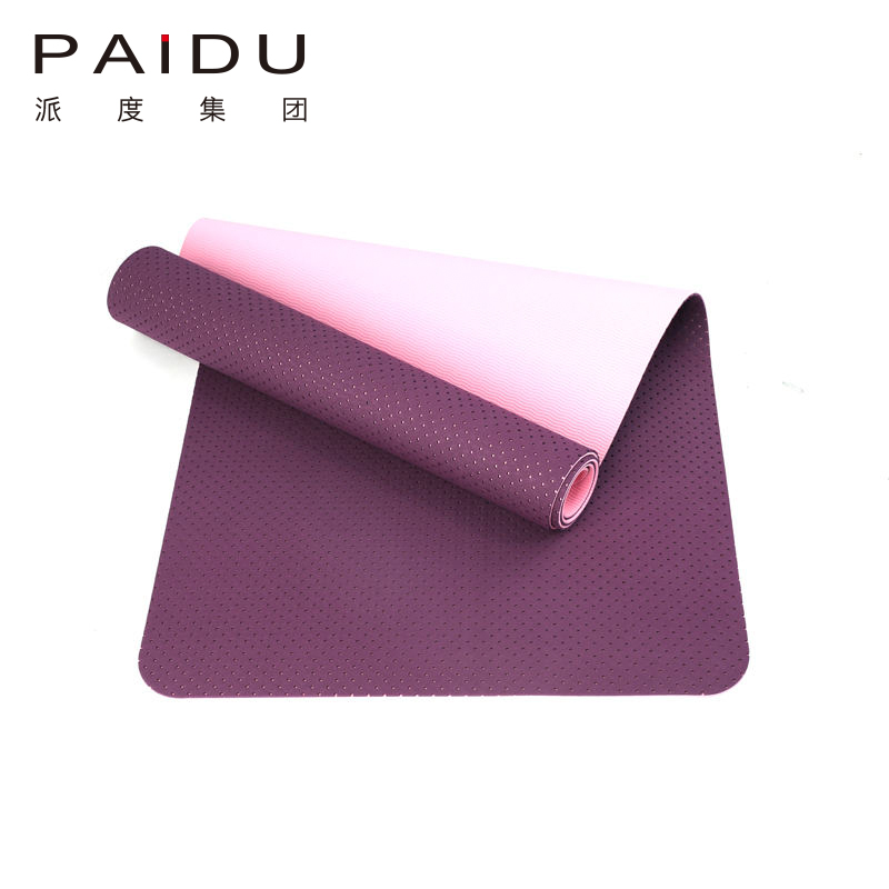High Quality Eco-Friendly Holey TPE Yoga Mats - Wholesale Prices | Paidu Supplier