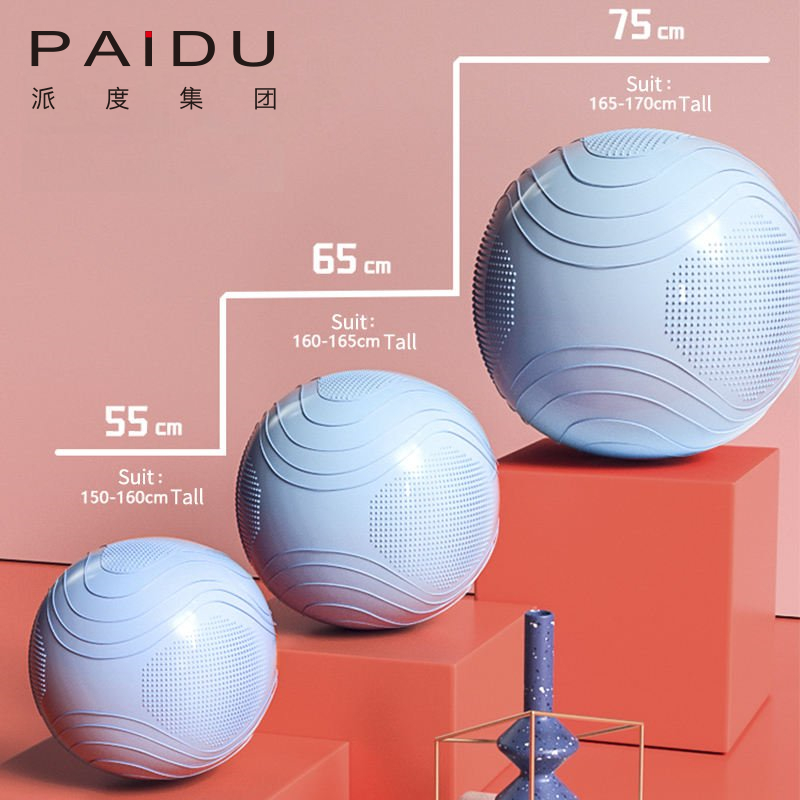 Paidu Manufacturer Quality Multicolor Massage Yoga Ball For Muscle Massage Manufacturer