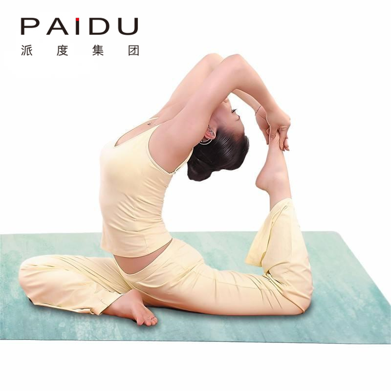 Premium 6mm Suede Yoga Mat - Luxurious Cushioning for Enhanced Yoga Experiences