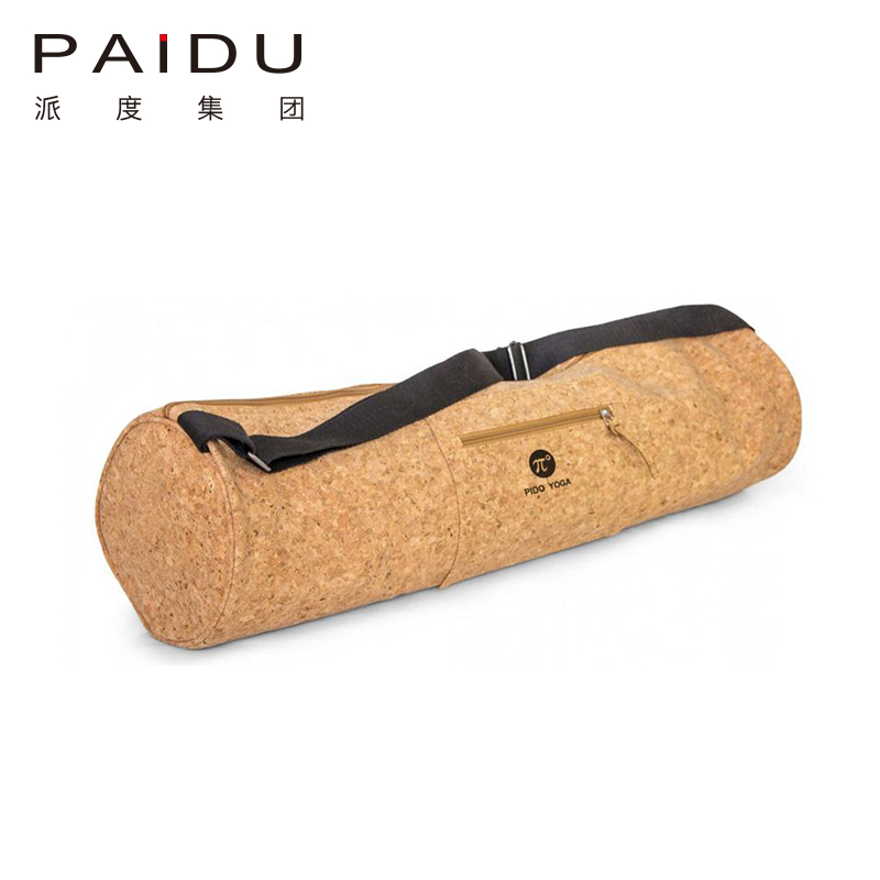 Paidu Manufacturer Eco-Friendly Quality Cork Yoga Bag For Packing Manufacturer