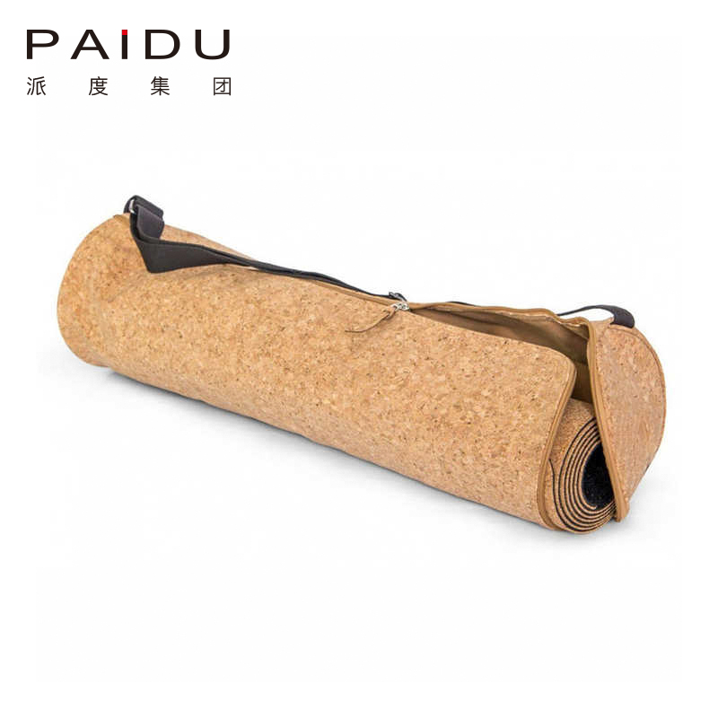 Paidu Manufacturer Eco-Friendly Quality Cork Yoga Bag For Packing Manufacturer