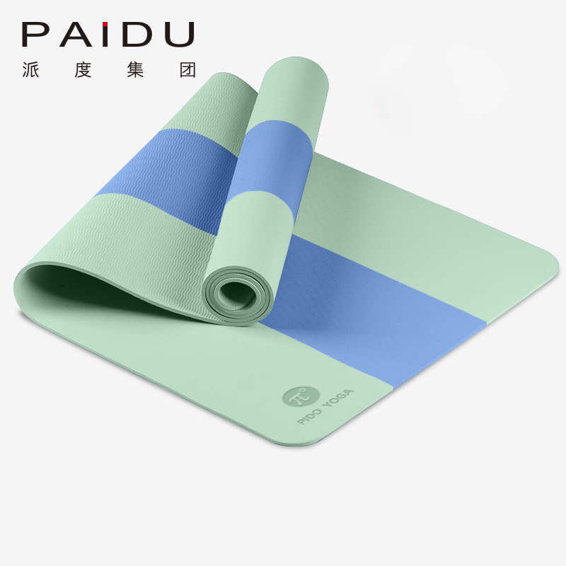 6mm TPE Color Matching Yoga Mats Wholesale | Paidu Supplier