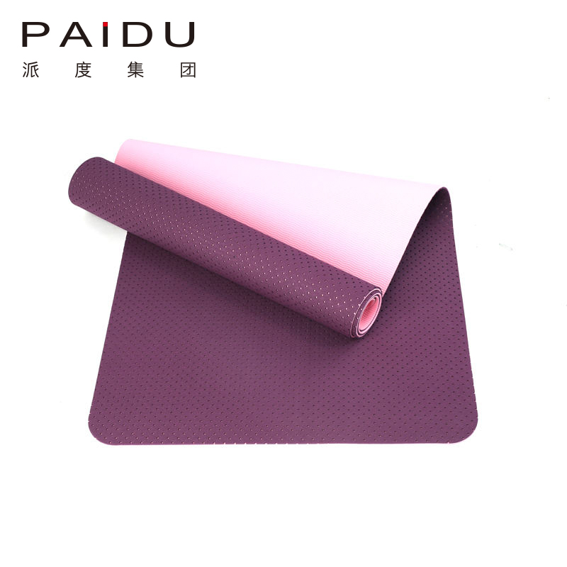 Premium TPE Holey Fitness Yoga Mat Wholesale | Paidu Supplier