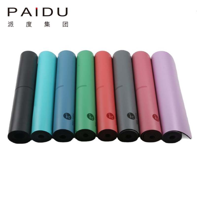 Custom Premium PU Rubber Yoga Mats - Personalized Mats for Yogis