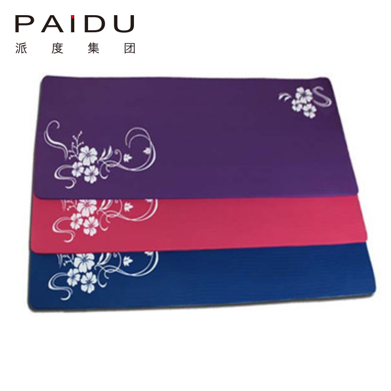 High Density Full Color NBR Printing Yoga Mat Customized Manufacturer | Paidu Supplier