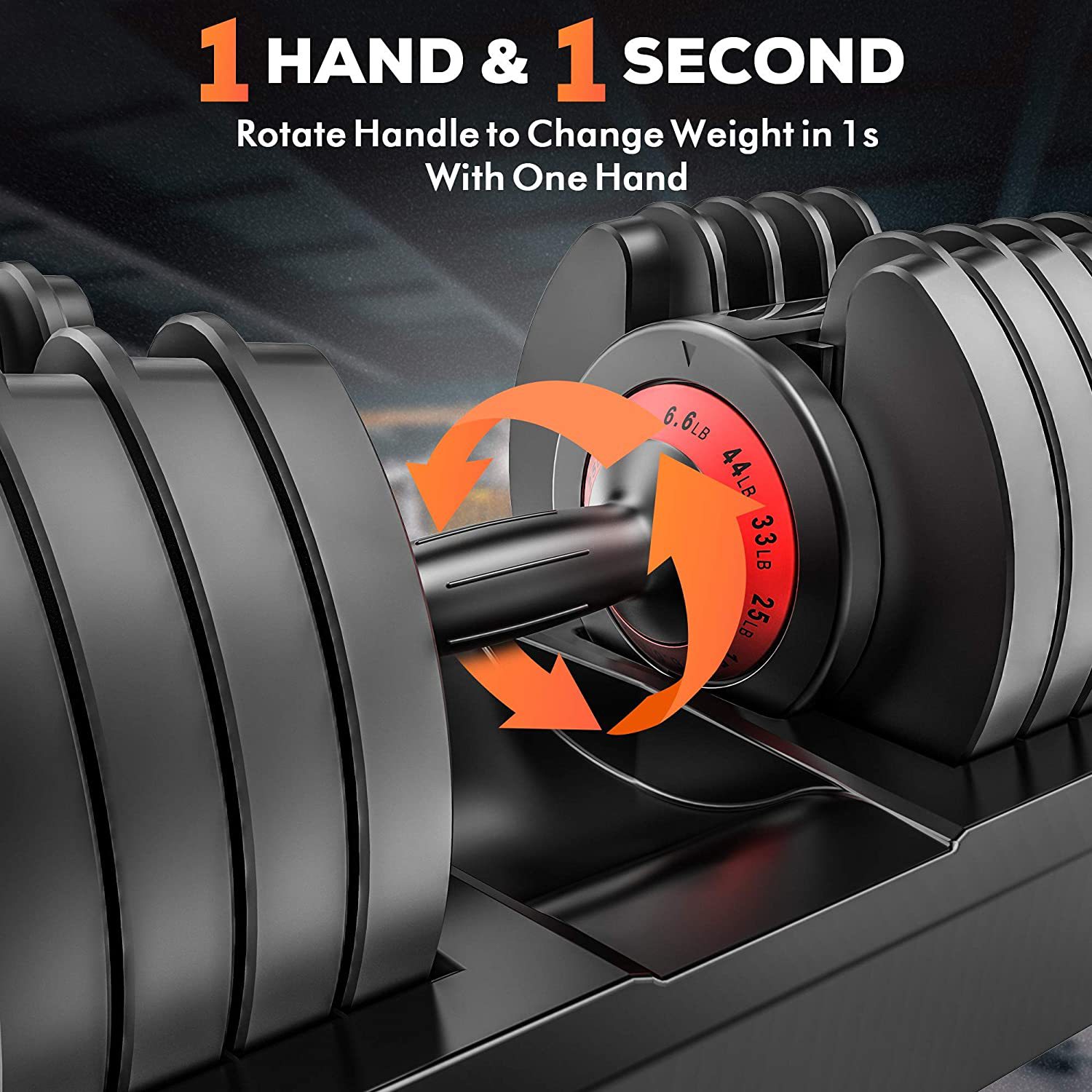 Adjustable Dumbbell 11.5Kg, 20Kg, 25Kg, 32Kg Multi-Gear Home Adhesive - Paidu Group