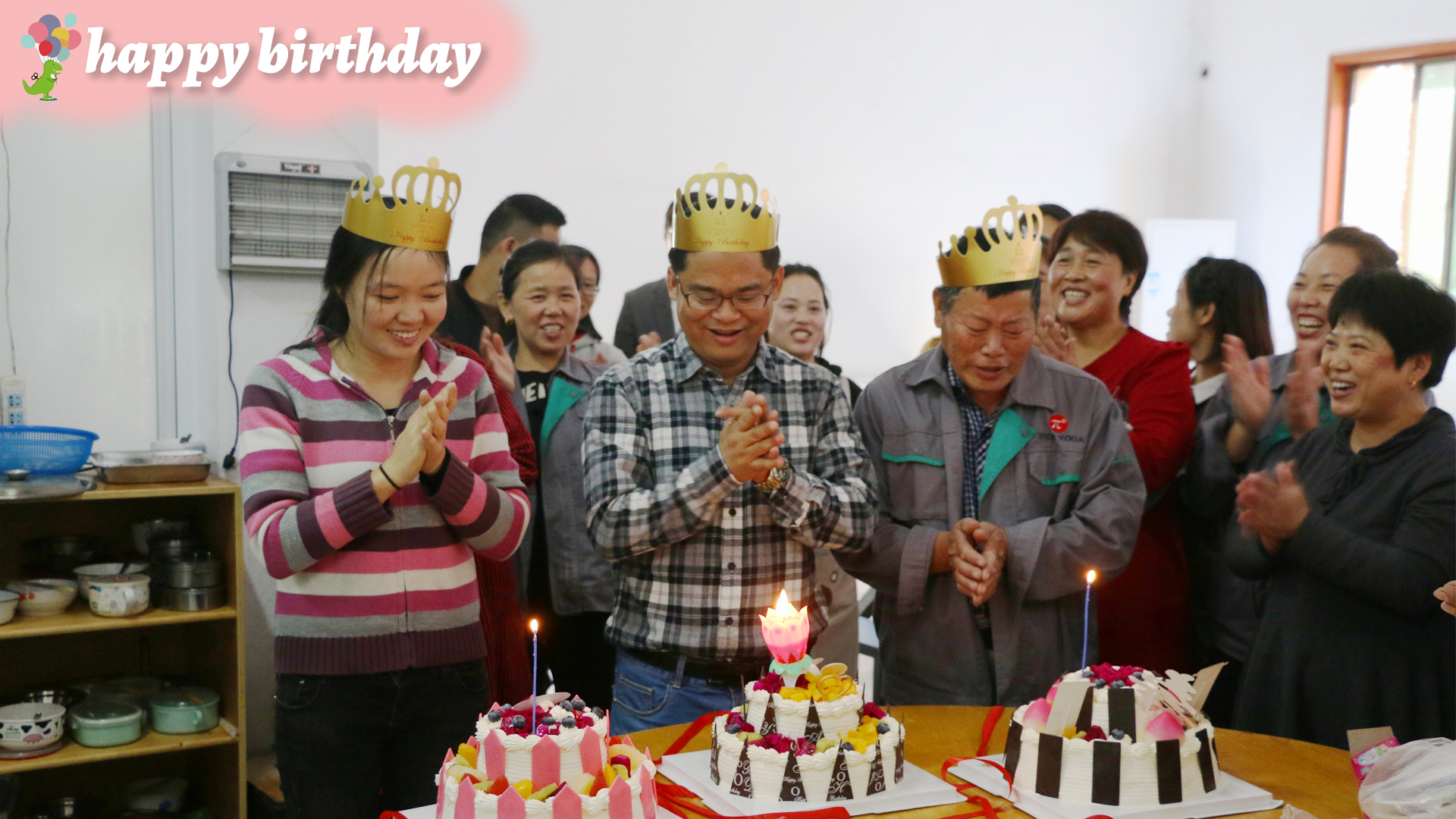 2019.10.31 The boss celebrated his birthday with the employees whose birthdays were in the same month | PAIDU