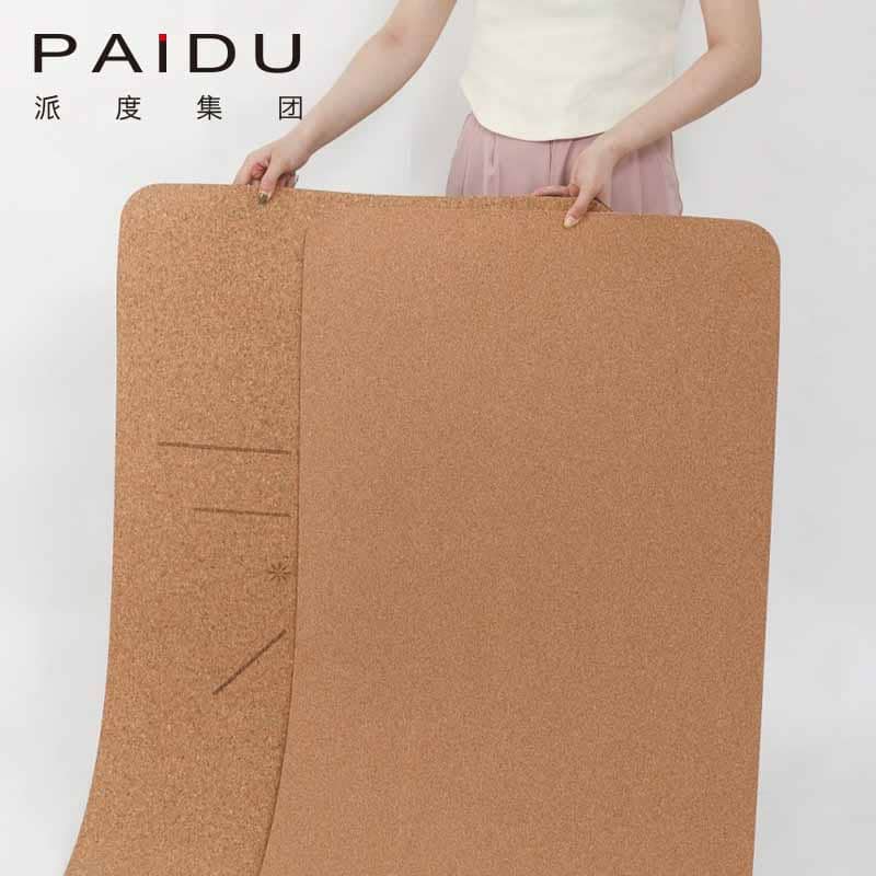 Quality Wholesale OEM&ODM Cork TPE Folding Yoga Mat Manufacturer | Paidu Supplier