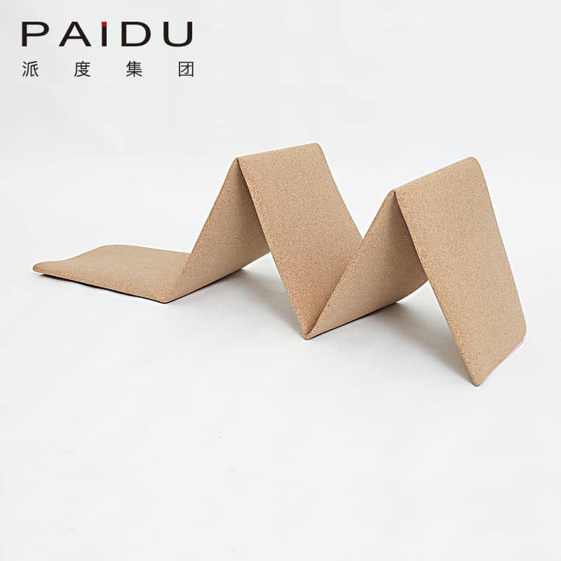 Quality Wholesale OEM&ODM Cork TPE Folding Yoga Mat Manufacturer | Paidu Supplier