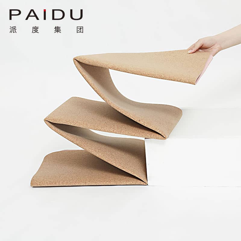 Quality Wholesale OEM&ODM Cork TPE Folding Yoga Mat Manufacturer | Paidu Supplier