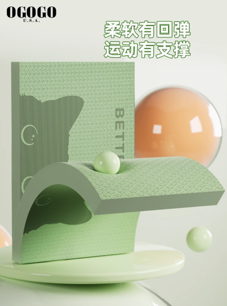 OGOGO Thickened Balance Pad for Ab Wheel for Yoga Fitness Plank and Core Training Foam Mat