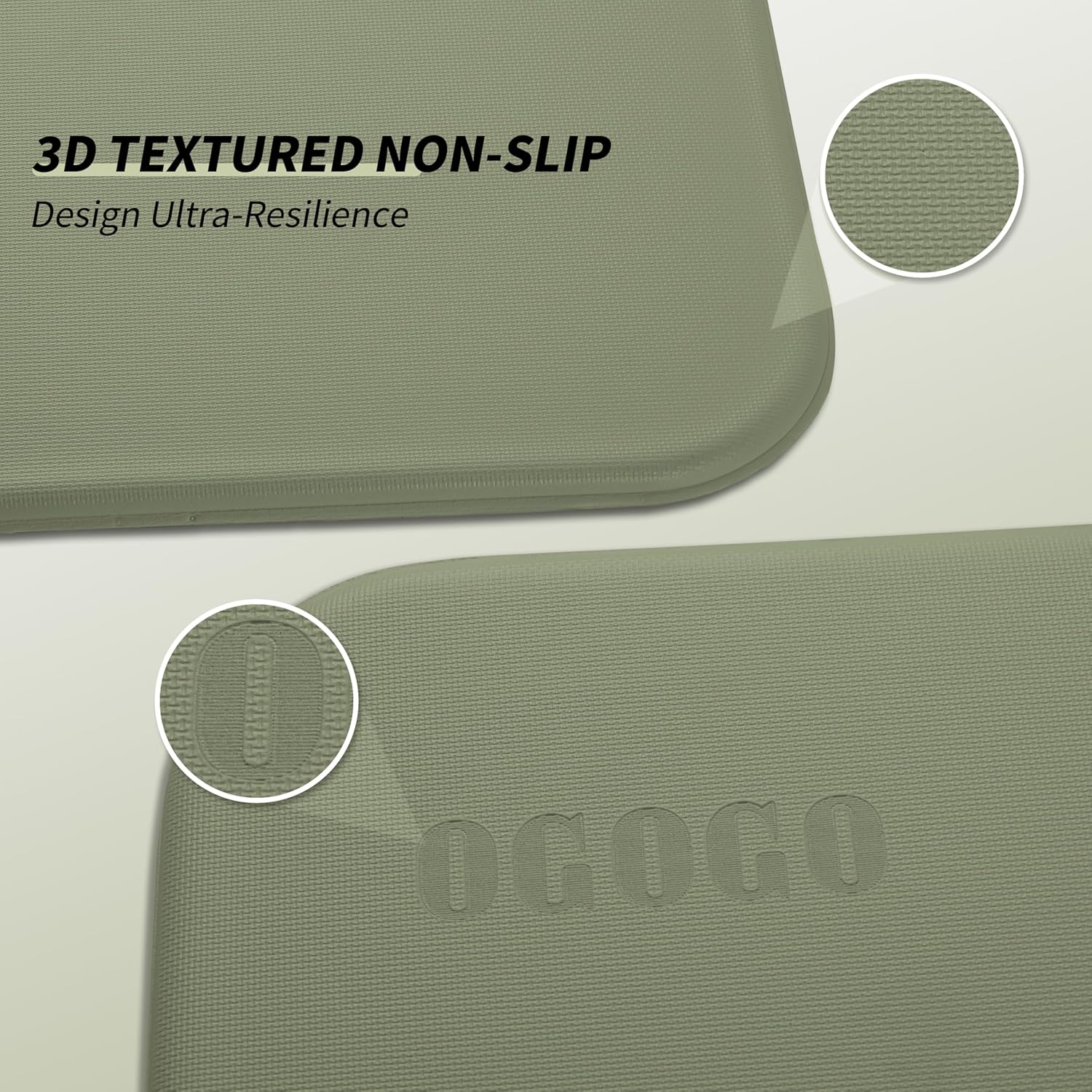 OGOGO Kids Yoga Mat Extra Thick 2/5 Inches,Portable Folding Exercise Mat(41.7