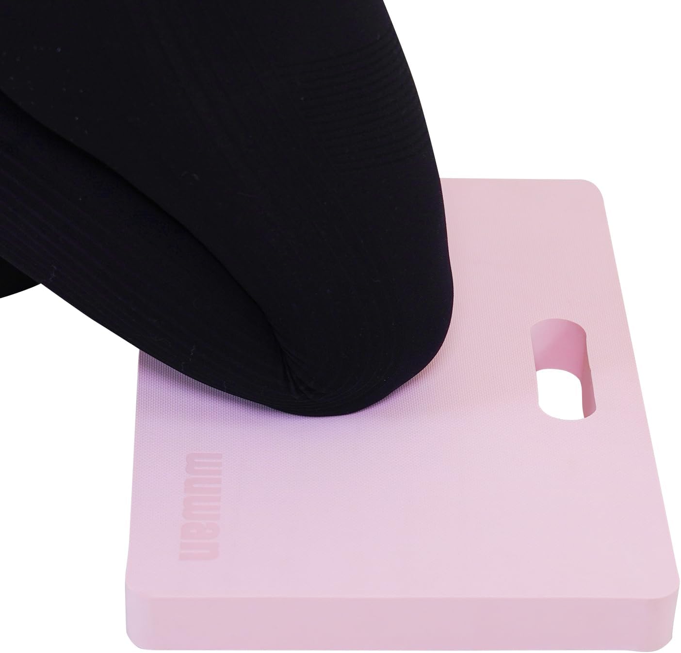 Yoga kneeling mat, 1.5in Thick,Knee Push-ups, Plank Support & Yoga Elbows/Knees Mat Provides Cushion for Kneeling & ElbowsPink