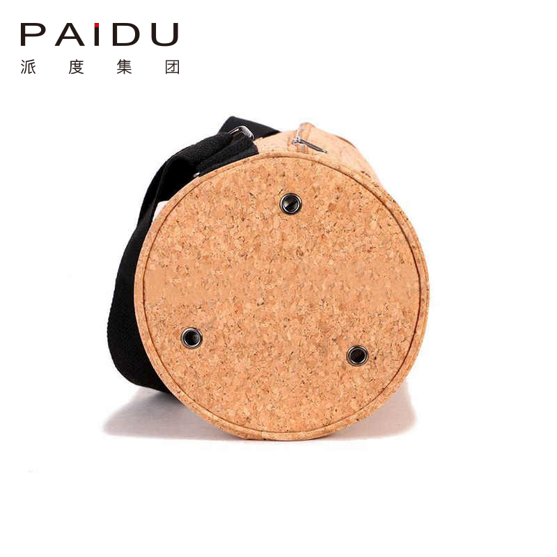 Paidu Manufacturer Eco-Friendly Quality Cork Yoga Bag For Packing Manufacturer