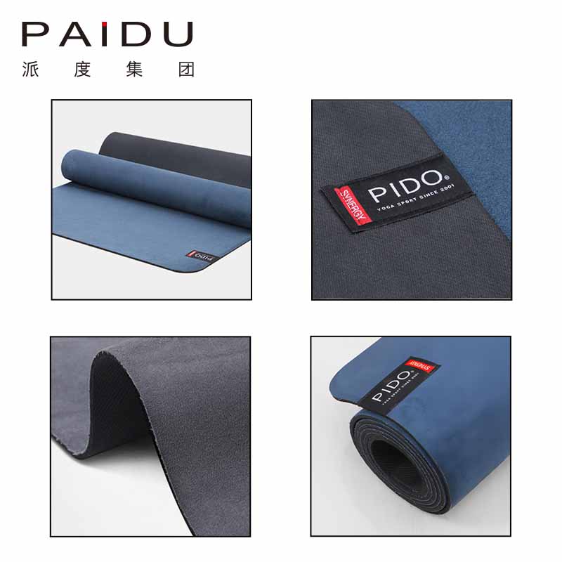 Custom Sized Suede Rubber Yoga Mats - Personalized Comfort for Your Practice