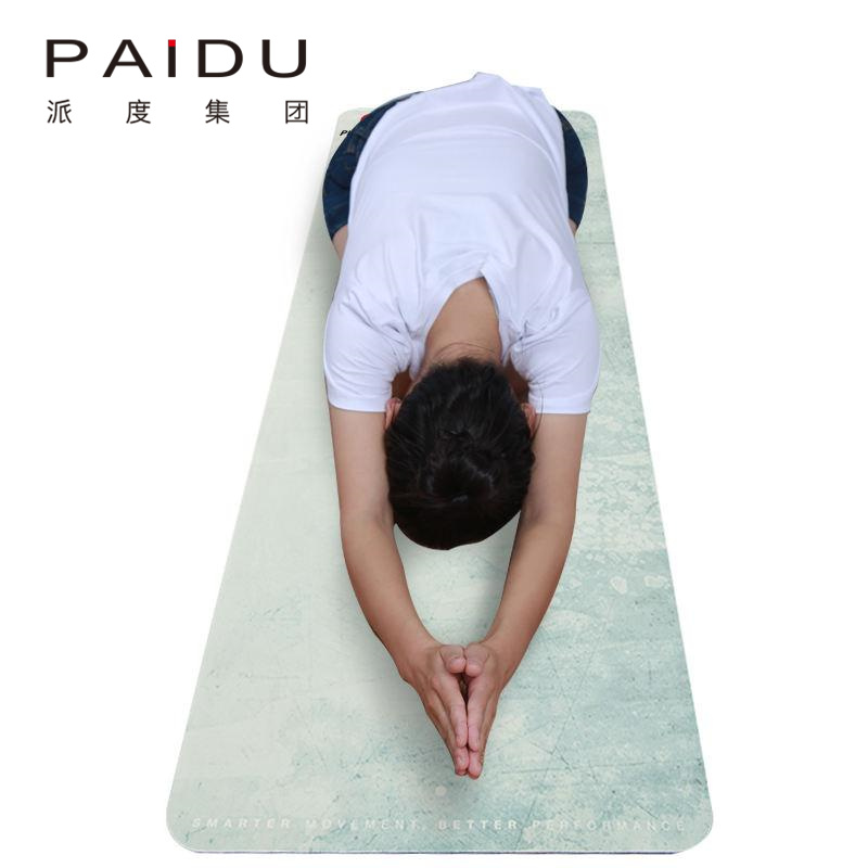 Premium 6mm Suede Yoga Mat - Luxurious Cushioning for Enhanced Yoga Experiences