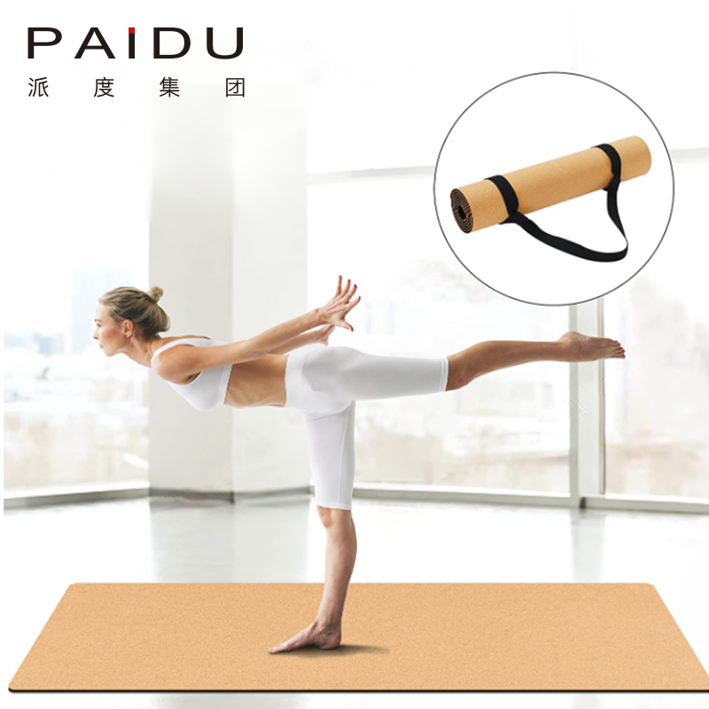 Wholesale Premium Cork Rubber Yoga Mats - Eco-Friendly and Comfortable