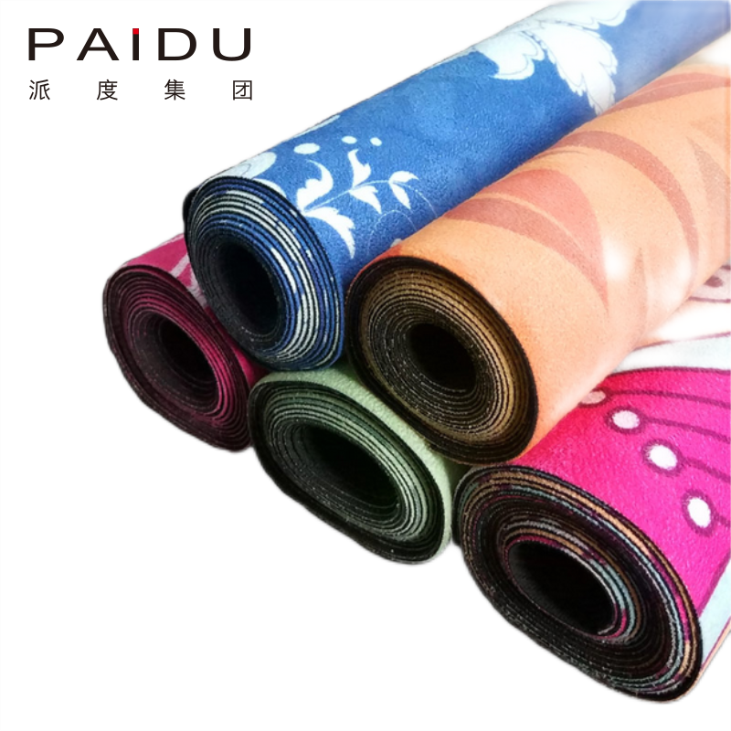 Premium 6mm Suede Yoga Mat - Luxurious Cushioning for Enhanced Yoga Experiences