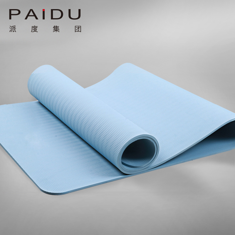 OEM&ODM Custom Solid Color TPE Yoga Mats Manufacturer | Paidu Supplier