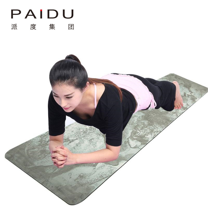 Suede Rubber Printing Yoga Mat Factory - Direct from the Source for Custom Yoga Gear