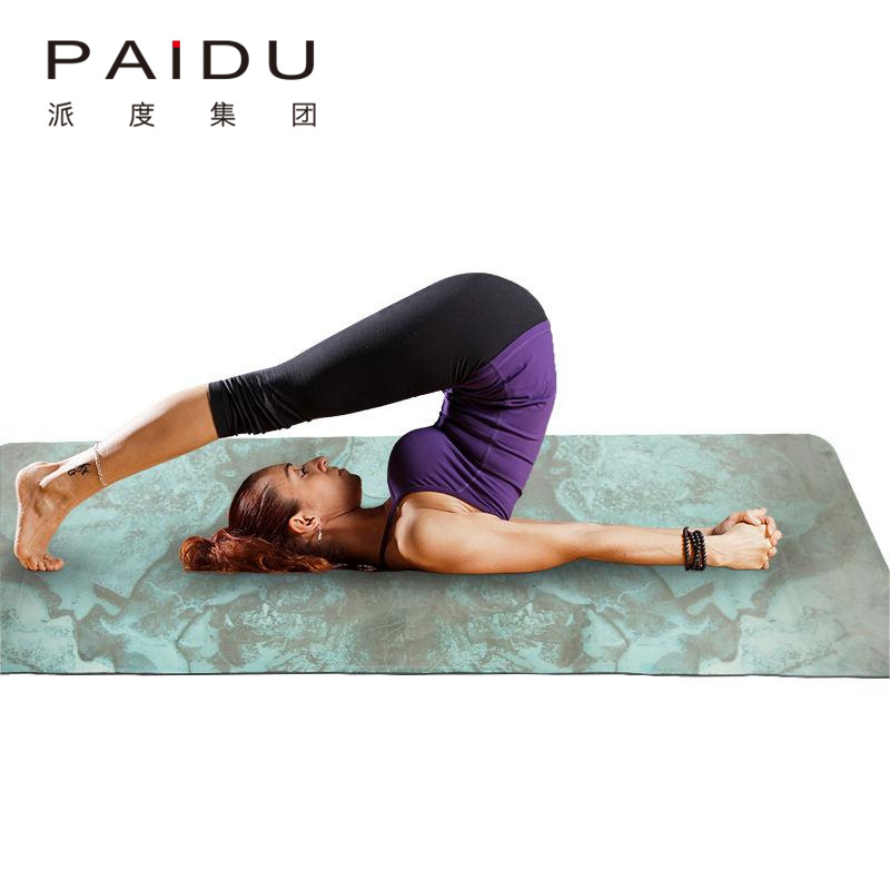 Suede Rubber Printing Yoga Mat Factory - Direct from the Source for Custom Yoga Gear