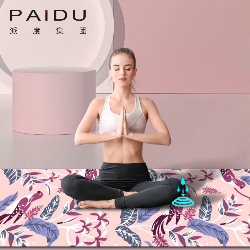 Bulk Suede Rubber Printing Yoga Mats - Customized Mats in Large Quantities