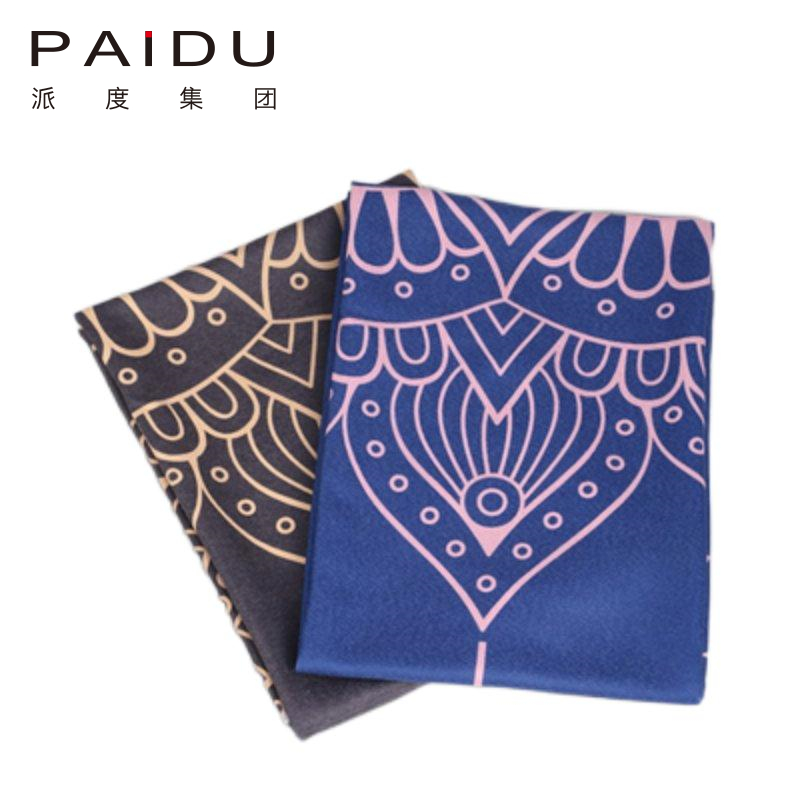 Quality 183*80Cm Exquisite Printing Yoga Towel Manufacturer - Paidu Supplier
