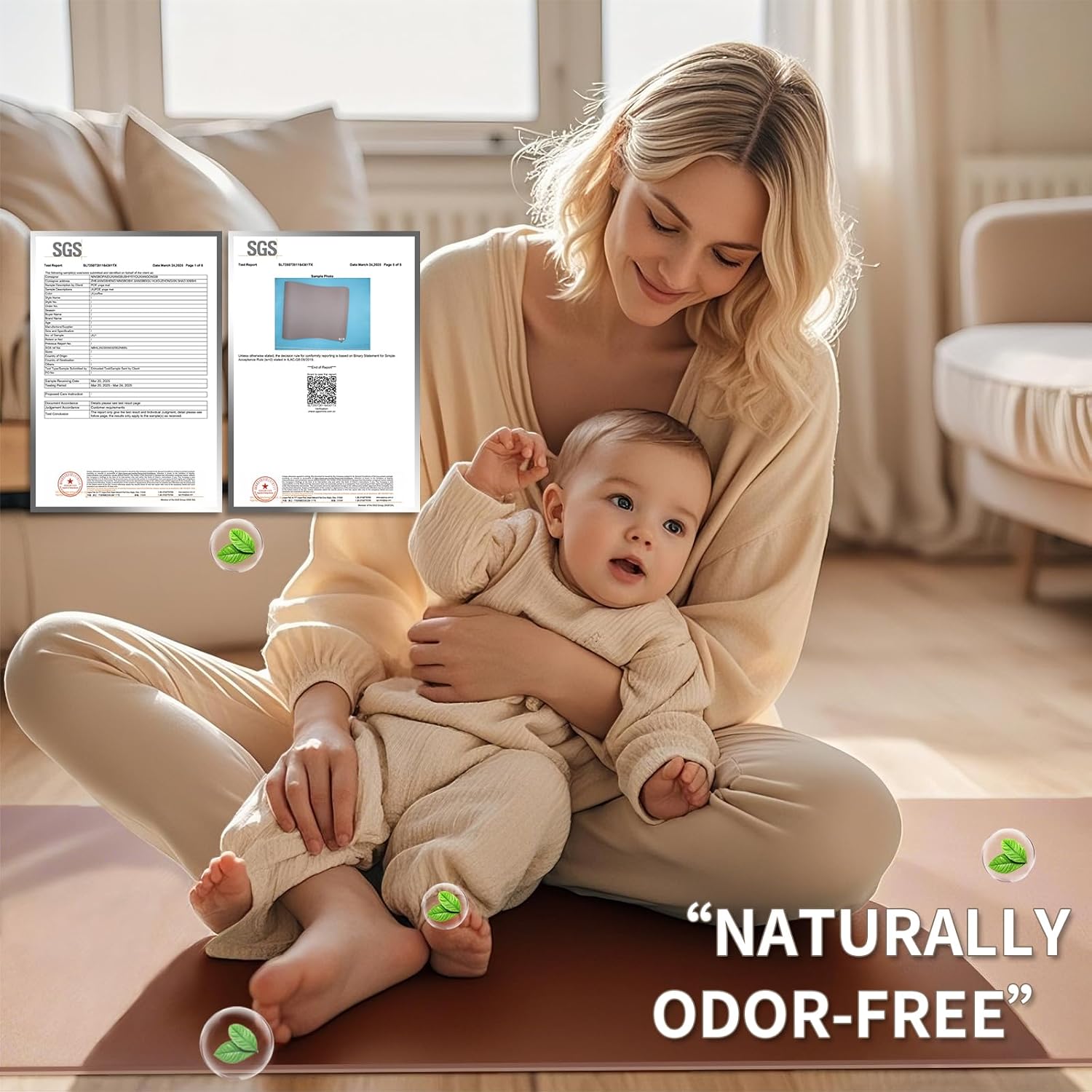 PAIDU Yoga Mat Non Slip Anti-tear,extra thick High Resiliency Professional POE Yoga Mats for Women Men Kids,70