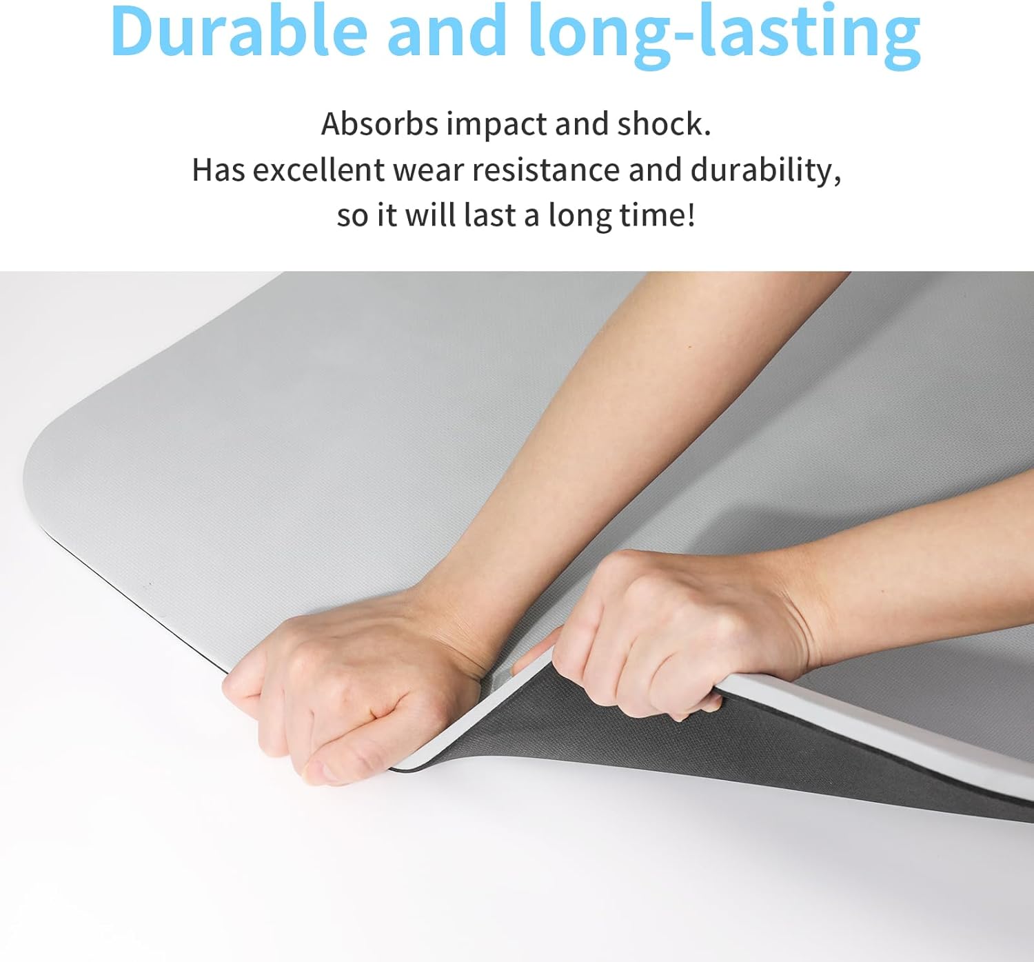 PAIDU Yoga Mat Non Slip Anti-tear,extra thick High Resiliency Professional POE Yoga Mats for Women Men Kids,70